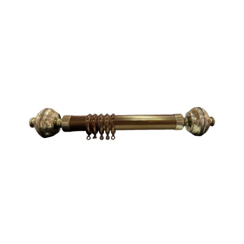Titanium Gold Sticker Curtain Rod