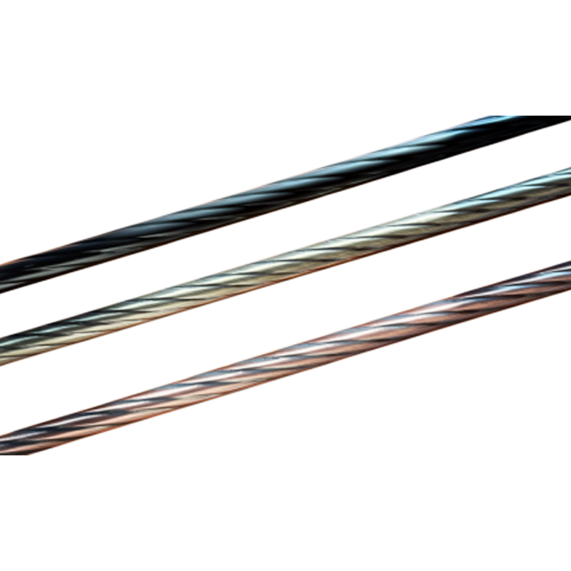 Twisted Iron Telescoping Curtain Rod