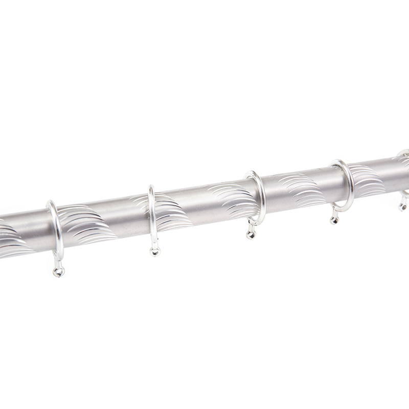 Single Crescent Aluminum Curtain Rod
