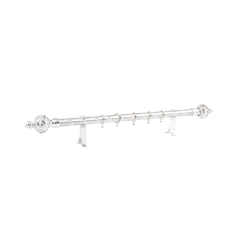 Single Crescent Aluminum Curtain Rod