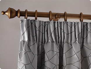 What are the common types of curtain rods? How to choose?