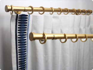 How to clean and maintain curtain rods?