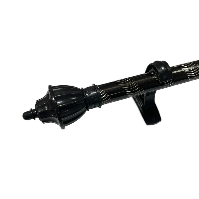 Single Crescent Aluminum Curtain Rod