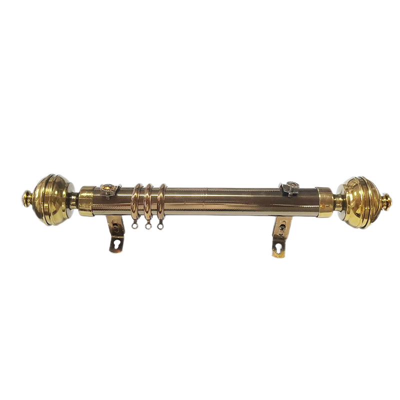 Titanium Gold Sticker Curtain Rod