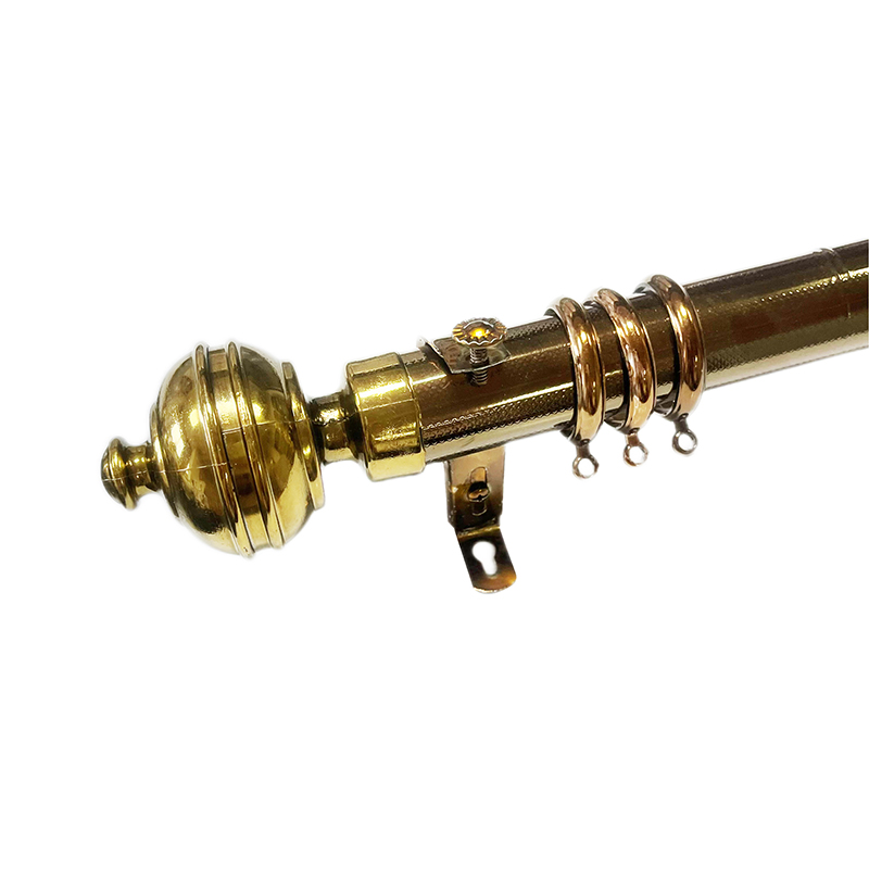 Titanium Gold Sticker Curtain Rod